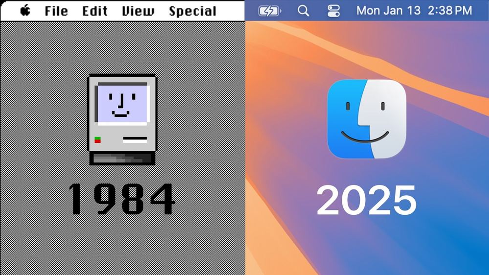 Testing 40 years of Apple Mac OS